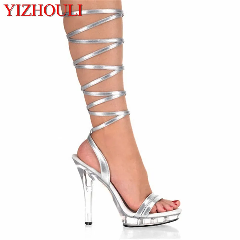 

High Heels Shoes Sexy Dance Shoes 13 CM High Heels Sandals Night Club Pole Dancing Sandals N-004