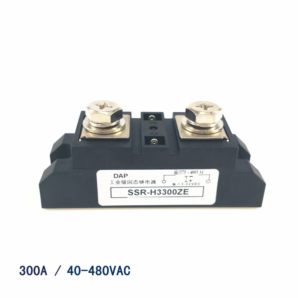 

Three-phase solid state relay 150a 480vac zero-crossing normally open non-contact switch SSR-3D48150A