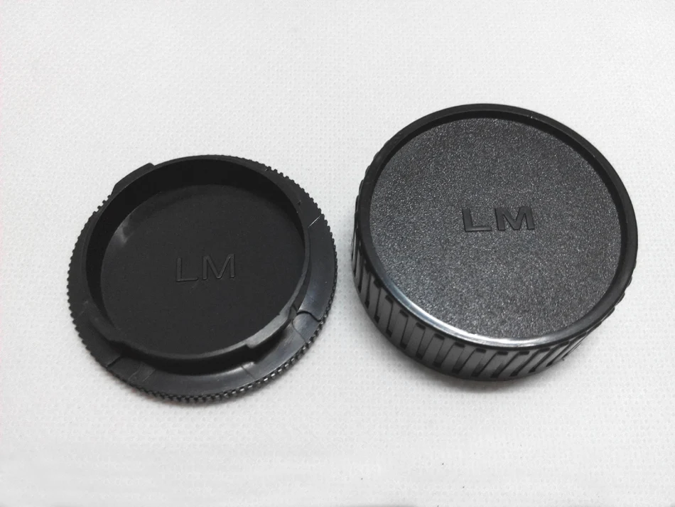 NP3214 Set of Professional Rear Lens Cap + Camera Body Cap for Leica M