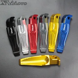 cnc aluminum motorcycle rear passenger Foot Pegs pedals Footrests For Yamaha TMAX 500 TMAX 530 2012-2019 T-MAX530 T MAX 500 530