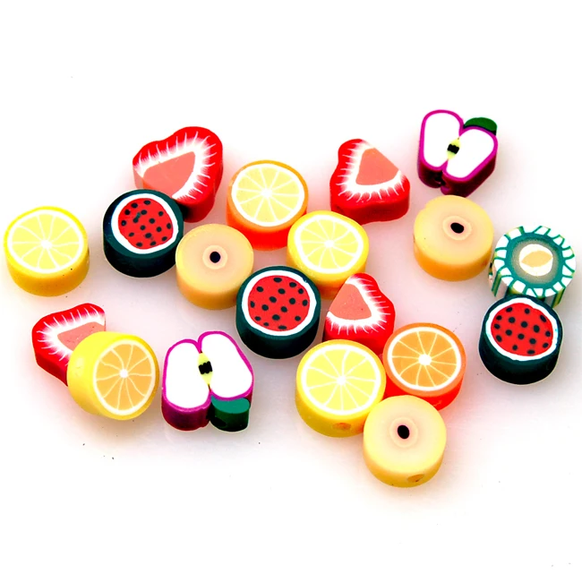 

Бусины ручной работы из полимерной глины, 3x8 мм, различные бусины из полимерной глины для ювелирных изделий