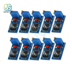 10Pcs DC 5V 12V NE555 Adjustable Resistance Frequency Pulse Generator Module Single Channel Output Module For Arduino Smart Car