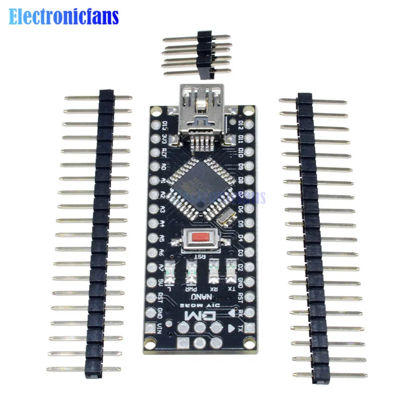 10Pcs Mini USB PL2303TA Nano 4.0 Nano 3.0 ATmega328P Controller Board For Arduino 5V 16M Nano USB Driver Diy Kit Support Win7/10