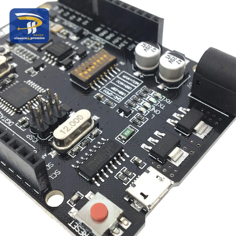 UNO + WiFi R3 ATmega328P + ESP8266 CH340 (32Mb speicher) 6V-9V USB-TTL CH340G Für Arduino NodeMCU WeMos Eine Entwicklung bord – Detail 17