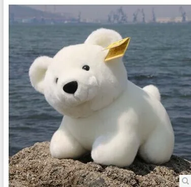 stuffed plush 18 cm cute polar bear plush toy quality goods soft doll gift w3411