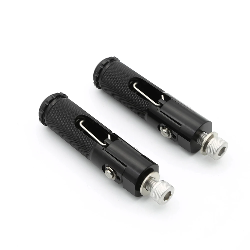 For Triumph DAYTONA 675R Speed Triple 509 595 955 1050 Motorcycle Folding Footrest Footpegs Foot Rests Pegs Rear Pedals Rearset