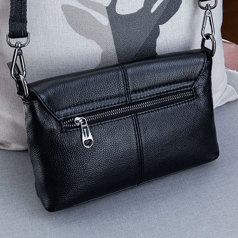 Luxury Handbag Women\'s Bag Designer Genuine Leather Small Crossbody Bags for Women Flap Lady Shoulder Bags Party Purse