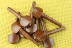 50 pcs high quality  4/4  full size rosewood Violin pegs, violin accessories