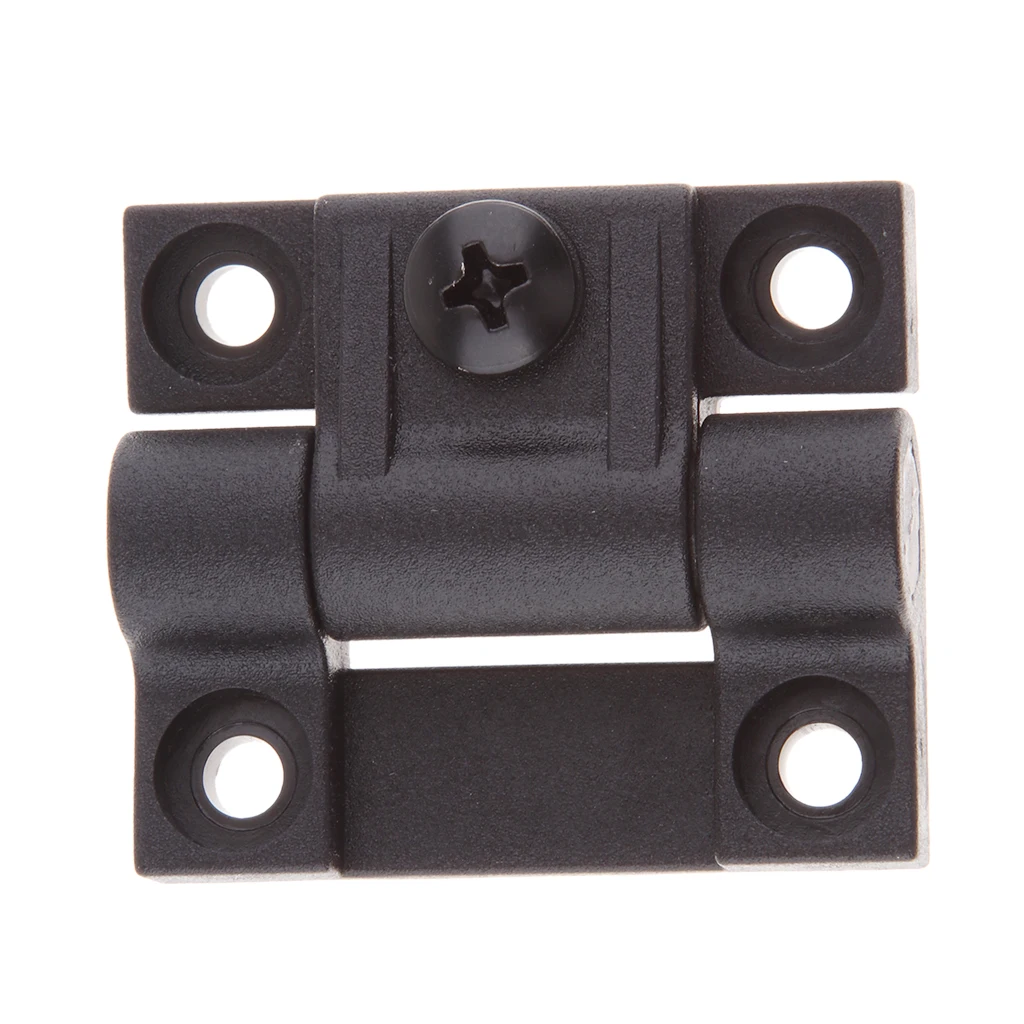 Plastic Position Control Hinge Replacement Southco E6-10-501-20 Adjustable Torque Hinge Bla 42x36x5mm Countersunk Holes Black