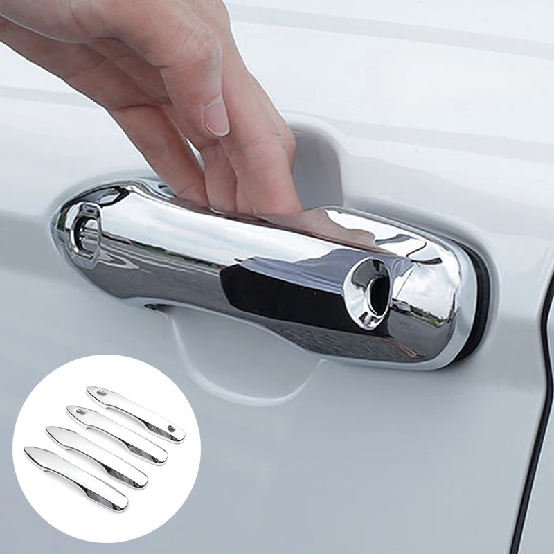 

For Toyota Prius 2016 2017 2018 ABS Chrome Car Door Handle cover trim Car styling Accessories 4pcs