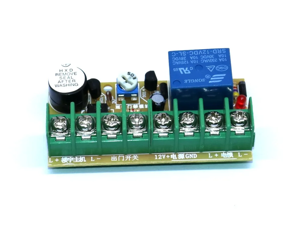 modulo de rele tempo delay para porta eletrica acesso control system power supply 01