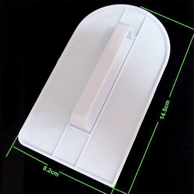 Di plastica Della Torta Smoother Lucidatore Strumenti di taglio Piatto di Decorazione Del Fondente di Spatole Torta FAI DA TE di Strumenti di