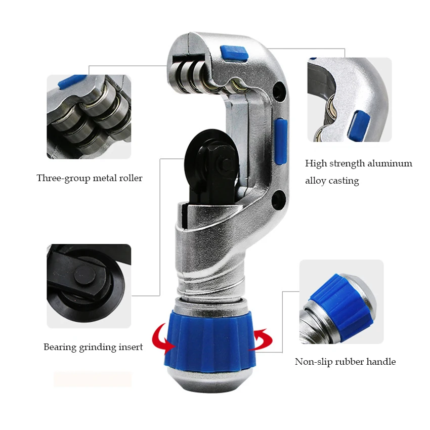 Chịu Lực Kéo Cắt Ống 4-32Mm Bằng Tay Ống Cắt Lông Cho Đồng, Nhôm, Thép Không Gỉ, Đính Tay, ống Nhựa PPR Cầm Tay Ống Dụng Cụ