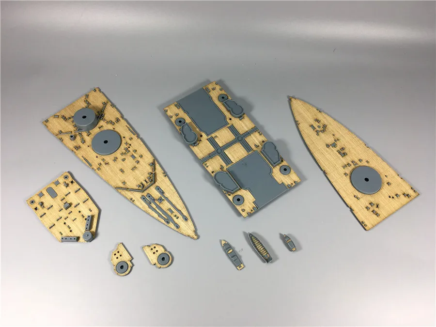 

Деревянная колода в масштабе 1/350 для мини-хобби 80606, модель линкора «Принца Уэльса» # CY350004