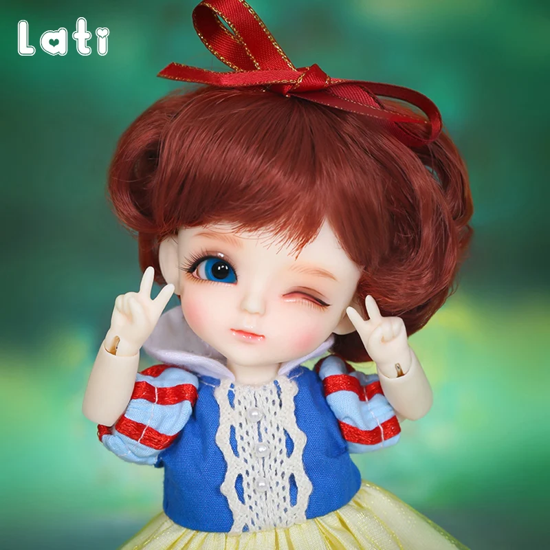 

Lati Yellow Luna BJD Dolls 1/8 High Quality Cute Girl Toys Best Xmas Gift Luts LCC Children Friends Surprise Gift