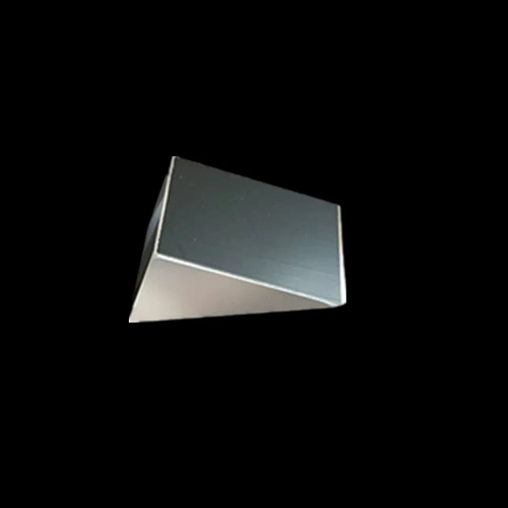 منظور ثلاثي الزاوية اليمنى ، زجاج بصري K9 ، 19x33x26 شفاف ، 30 60 90 ، 1