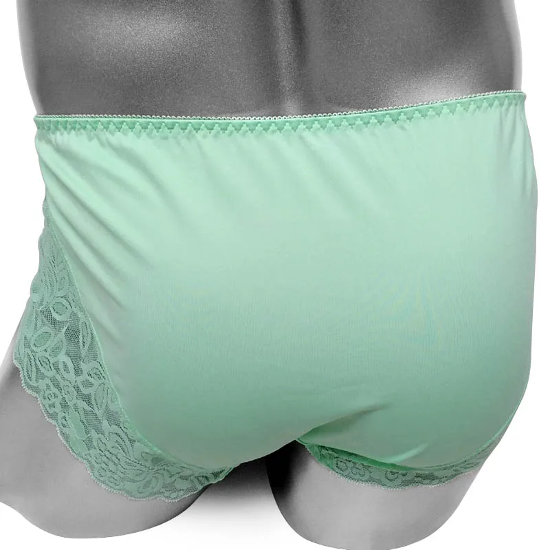 Sissy calcinha de renda cueca para homens, lingerie sexy macia, roupa íntima, biquíni sexy para homens, roupa de baixo erótica