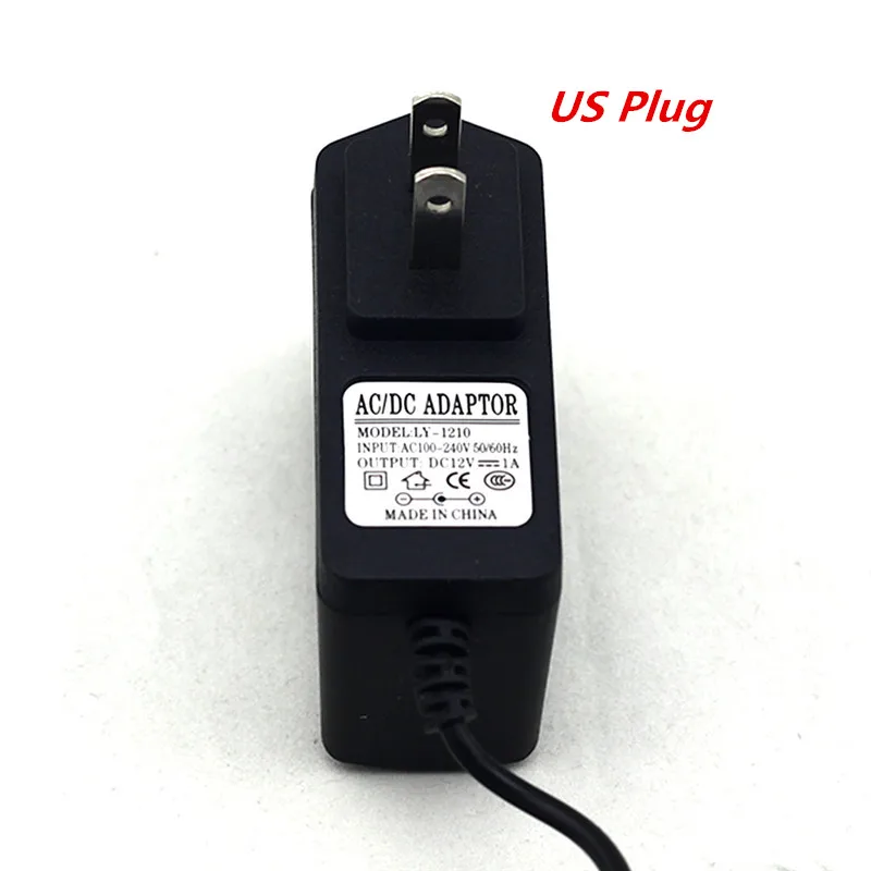 DC 12V Power Adapter AC100-240V Lighting Transformers Output DC 12V 1A 2A Switching Power Supply For LED Strip