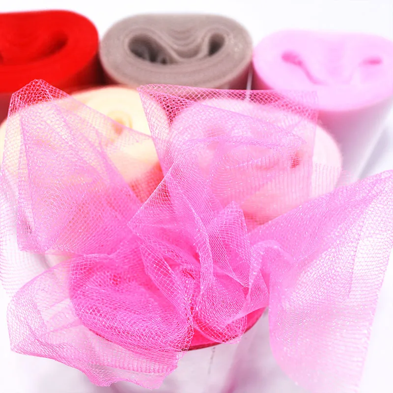 22m*15cm Tulle Roll Spool Tutu for Wedding Decoration Organza Laser Birthday Party Supplies DIY Baby Shower table runners Crafts