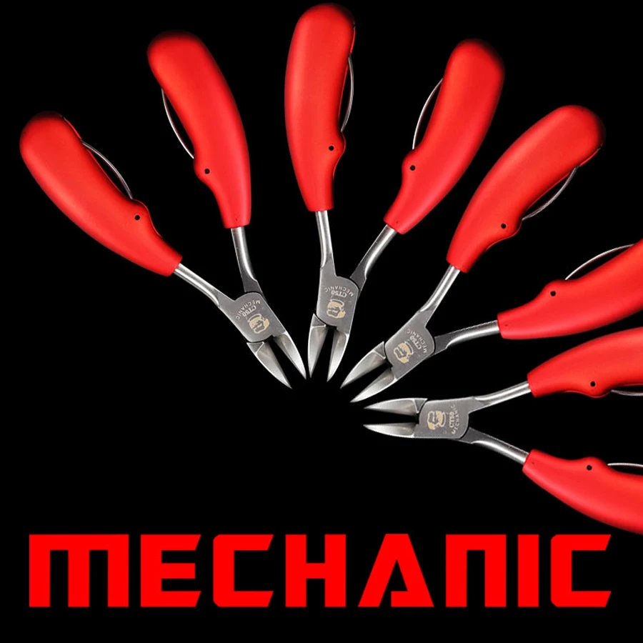 MECHANIC CT50 Double Spring Oblique Mouth Pliers for Mobile Phone Motherboard Shielding Cover Special Cutting Diagonal Pliers