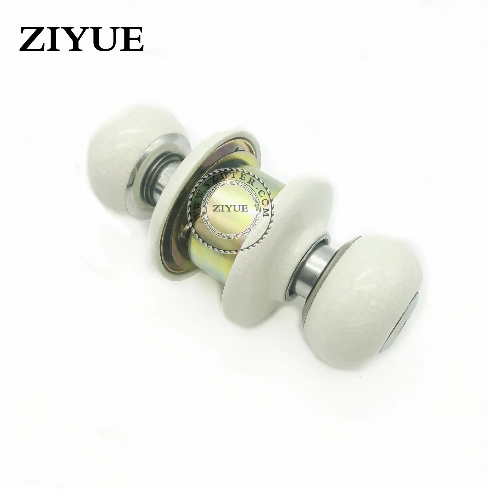 

Free Shipping Ceramic Spherical Door lock Cylinder Door Room Lock Mechanical For Living room wooden door