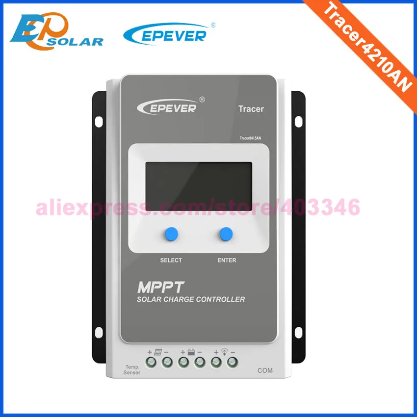 EPsolar Factory price 12v 24v solar charge controller 40a mppt tracer 4210AN EPEVER mppt solar charger 40amp