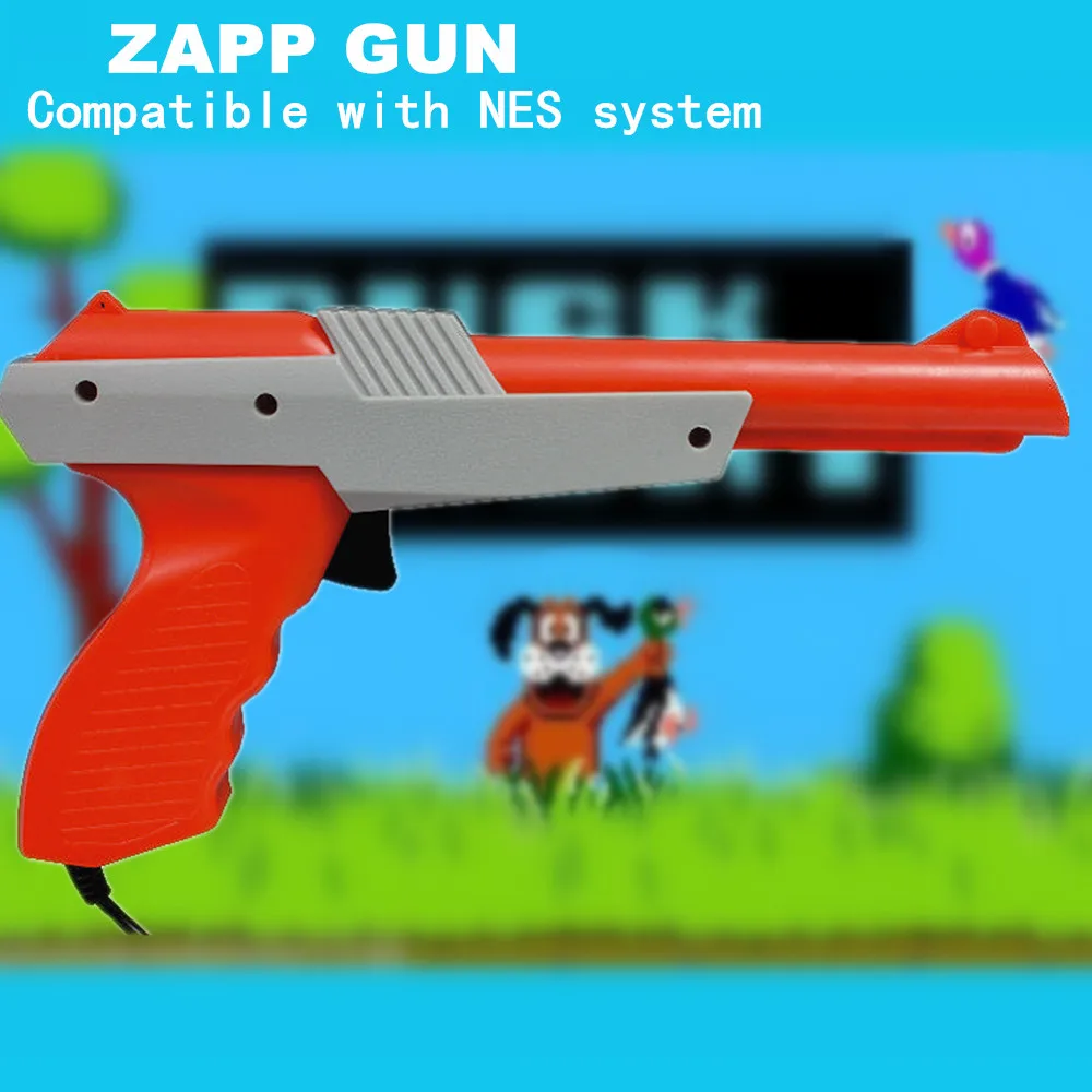 RETROAD ZAPP GUN for 8bit NES or FAMILY Retro Gaming System ,7P Plug（not play on LCD）