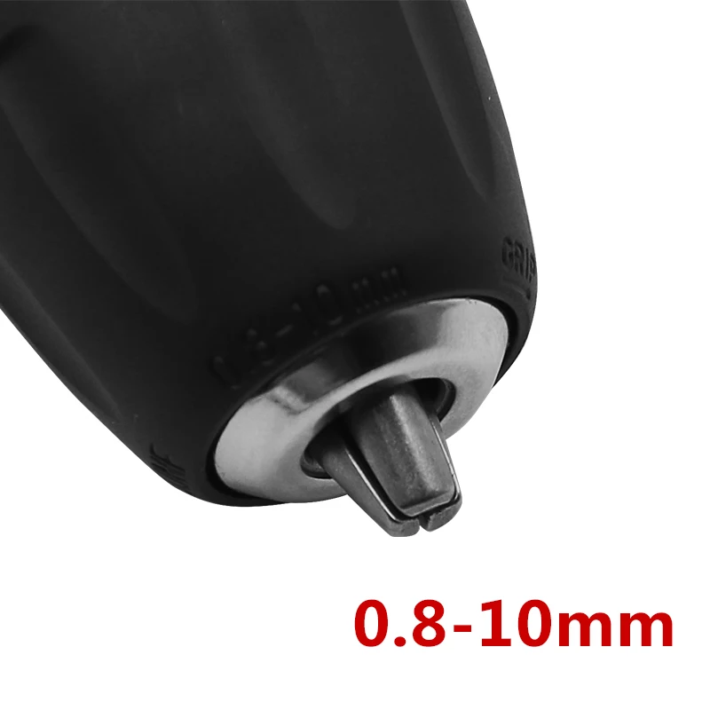 1 0.8-10 Mm Móc Khóa Mũi Khoan Chuck 3/8 "24UNF Kèm Bộ Chuyển Đổi Cho Khoan Điện Dụng Cụ Điện Phụ Kiện