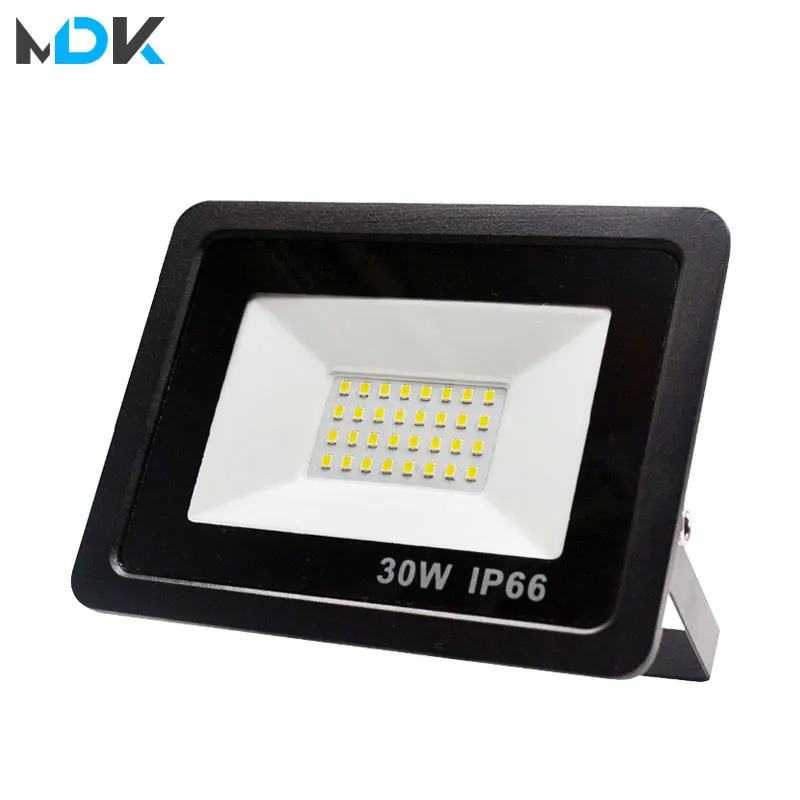 LED Floodlight  30W  Ultra Thin Led Flood Light Spotlight Outdoor 220V 230V IP66 OutdoorWall Lamp Flood Light