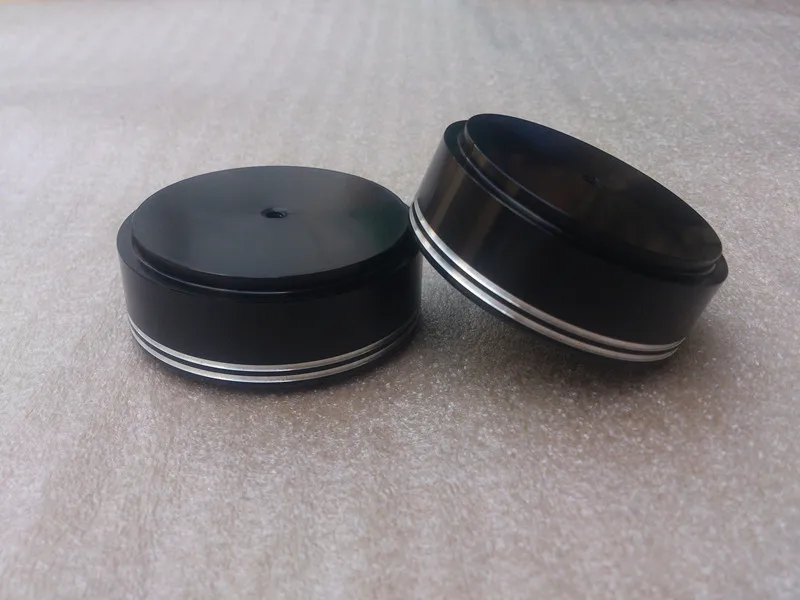 

4 pcs aluminum alloy diameter 58mm high 22mm audio amplifier foot speaker foot pad pad feet shock absorber cushion