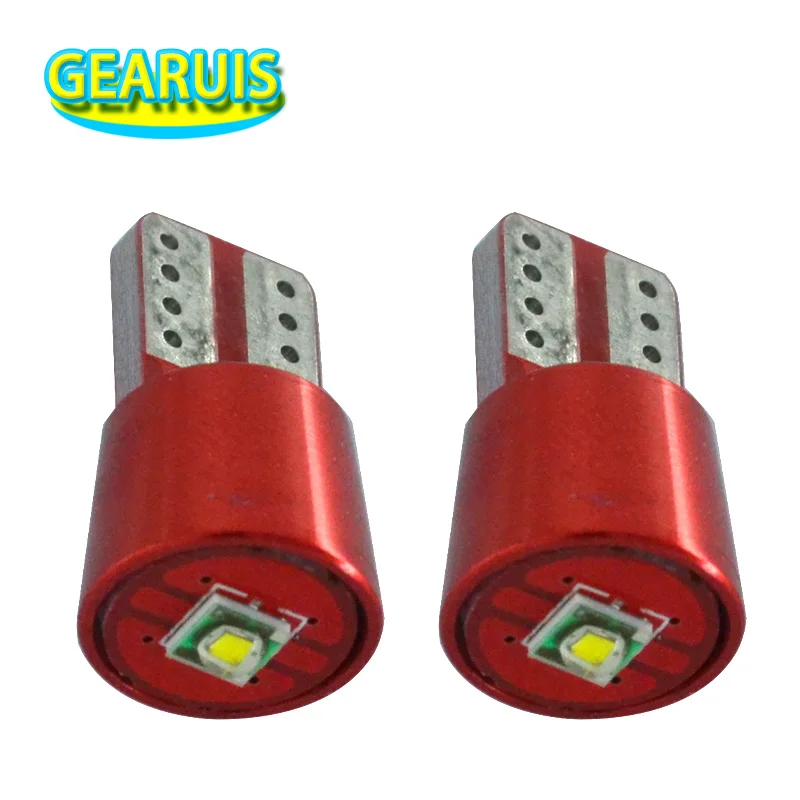 4pcs T10 Canbus non polar XBD 5W 130MA Error free 168 W5W Car License Plate Lights Parking Lights reading Lamp bulbs 12V