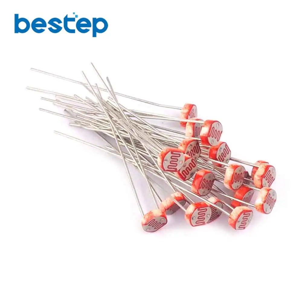 100PCS 5mm GL5528 Photoresistance Sensitive Resistor Photoresistor Optoresistor