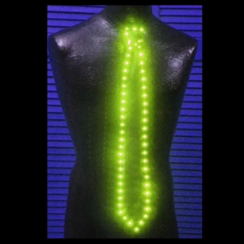 2015 Newest Led Luminous Neck Tie Mixcolor Flashing Male/Female Fashion Tie ,Party And Dancing Stage Glowing Tie Dance Wear