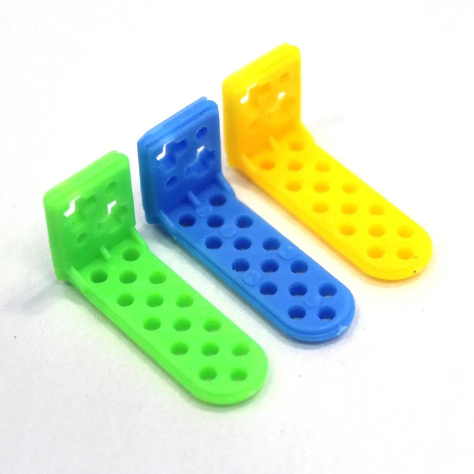 5pcs J553b 30*15*12mm Plastic Right Angle Corner Braces L-shaped Plastic Connector Parts Sale at a Loss USA Brazil