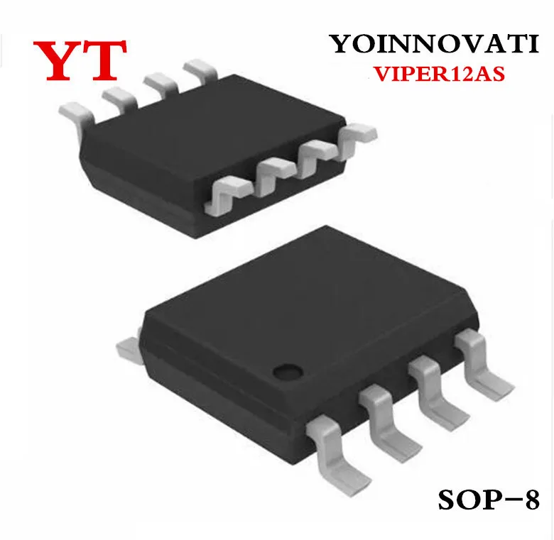 10PCS VIPER12AS VIPER12A SOP8 Best quality