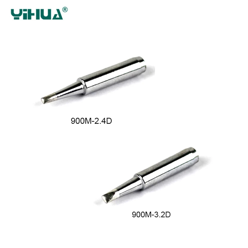 YIHUA10pcs High quality iron tips 900M-T iron head Apply to all kinds of YIHUA soldering station for Hakko 936 Durable iron head