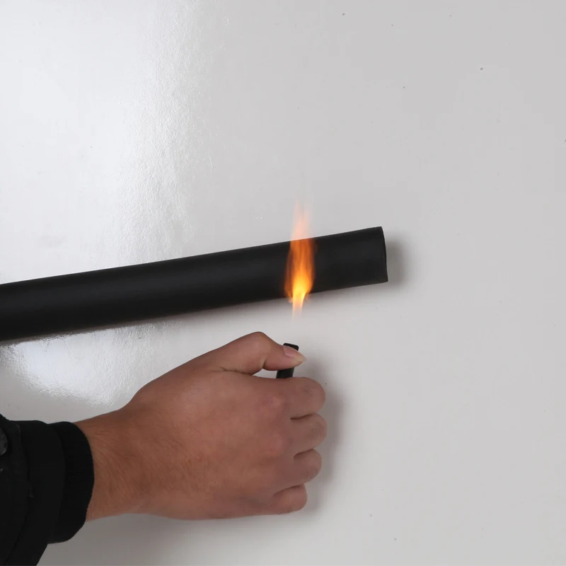 Sponge Rubber Pipe Thermal Insulation Tubular Pipeline Holder ID 6 10 13 16 20 25 32 40 50 63 75 90 110 x 7 9 15 20mm 1.6-1.8m