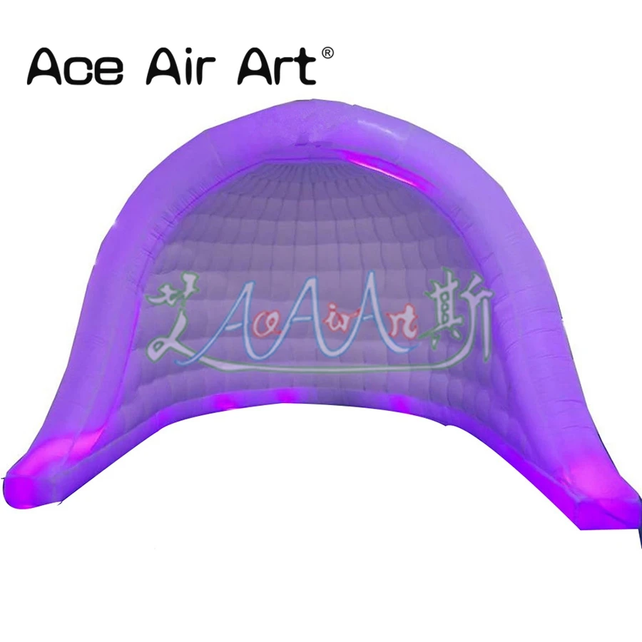 

Горячая Распродажа, надувные уличные мероприятия, рекламная выставочная купольная палатка со светодиодной подсветкой, сделанная в Китае