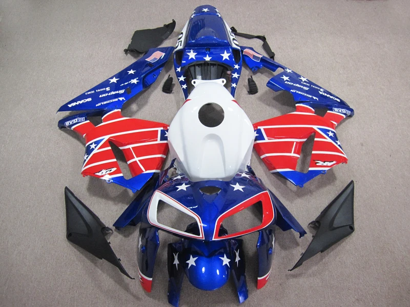 Hot UV Paint Bodywork Fairing Injection For HONDA CBR 600RR F5 2005-2006 06 (16)  [CK1292]