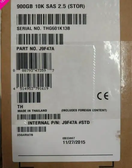 100%New In box  3 year warranty  J9F47A 787647-001 MSA 900GB 12G SAS 10K SFF 2.5inch  Need more angles photos, please contact me