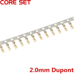 50pcs 2.0MM Dupont Line Terminals reed Connector Crimping terminal Female Terminals