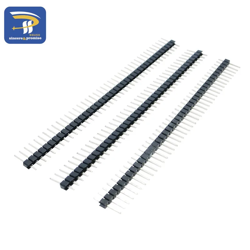 10pcs Single Row Board Computers Male Pin Header For Arduino 1x40P 2.54 Breakable 40Pin Connector Strip PCB Electronic DIY Kit