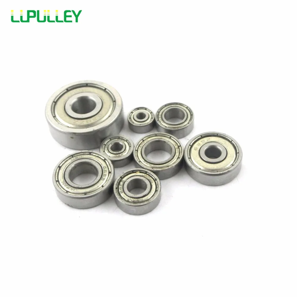 LUPULLEY Miniature Ball Bearing 20PCS 623ZZ/624ZZ/625ZZ/626ZZ/627ZZ/628ZZ/629ZZ  Mini Bearings Steel Metal Shields