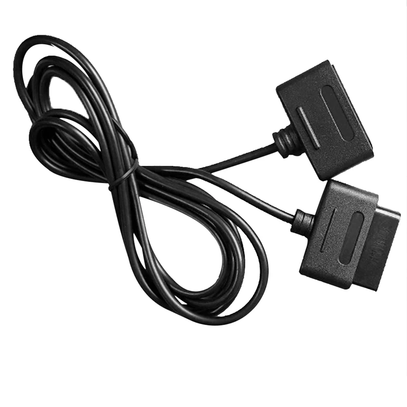 ALLOYSEED 1.8 m kontroler do gier rozszerzenie kabel do transmisji danych przewód do Super nintendo SNES Retro-Duo gry sterownik konsoli Gamepad