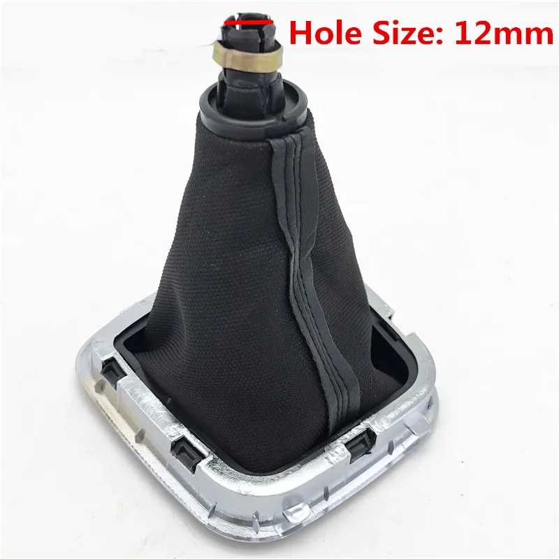 For VW Volkswagen Polo 6C 2015 2016 2017 2018 5/6 Speed Gear Shift Knob Gaiter Boot Cover Case Car Styling Accessories