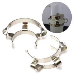 SOSW-2pcs 24# Stainless Steel Clip Keck Clamp for 24/29 24/40 Glass Ground Joint