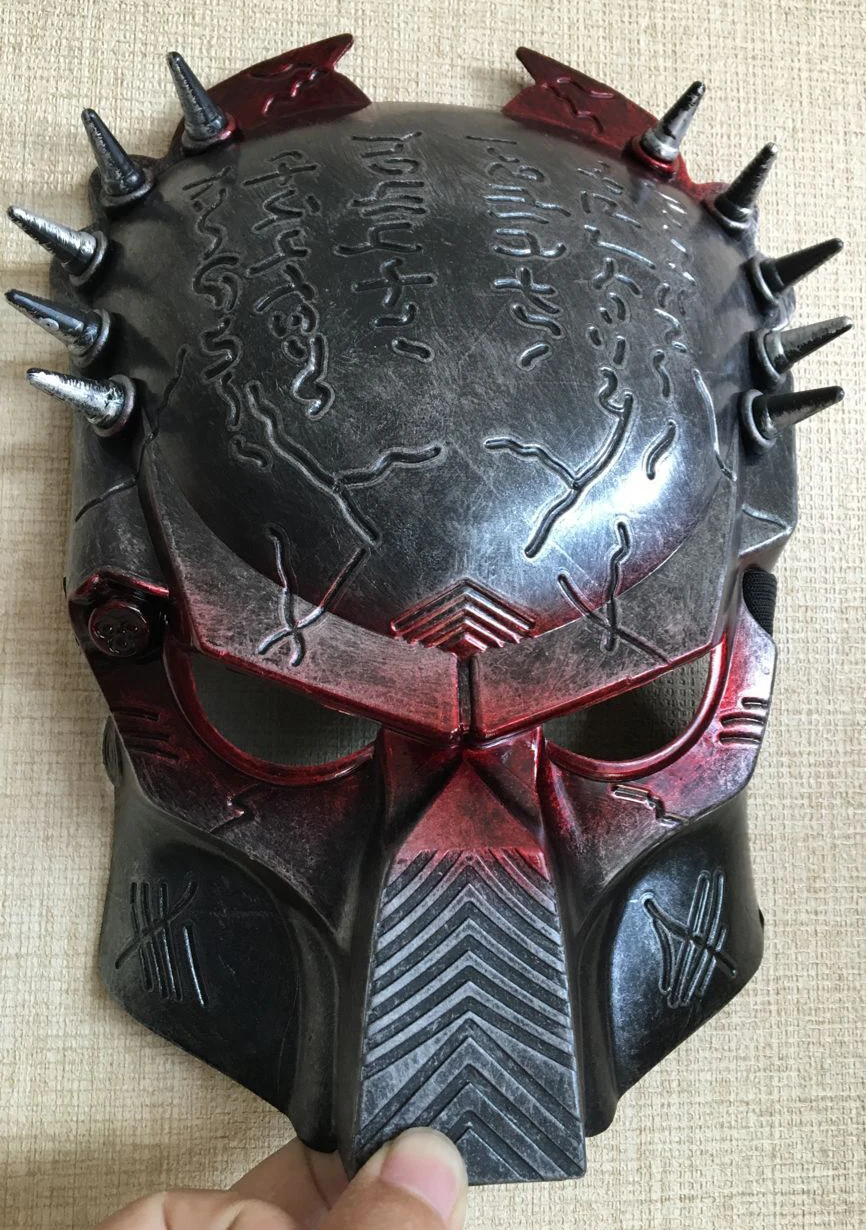 New Costume Ball Aliens Vs Predator AVPR Red Eye Mask