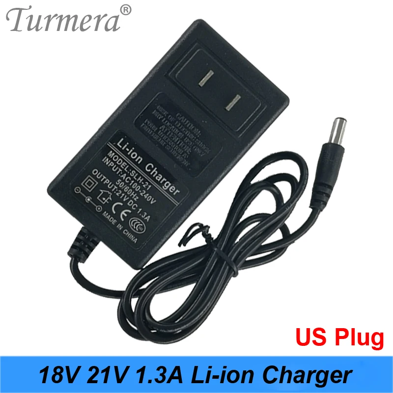 21V 18V 1.3A Lithium Battery Charger Electric Screwdriver 18V 5Series 18650 Lithium Battery Wall Charger DC 5.5 2.1 2020 NEW