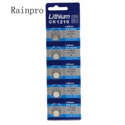 10pcs/lot CR1216 Button Cell Battery Cr1216 Electronic Watch For IC Card Luminous Toy Electronic Gift Counter