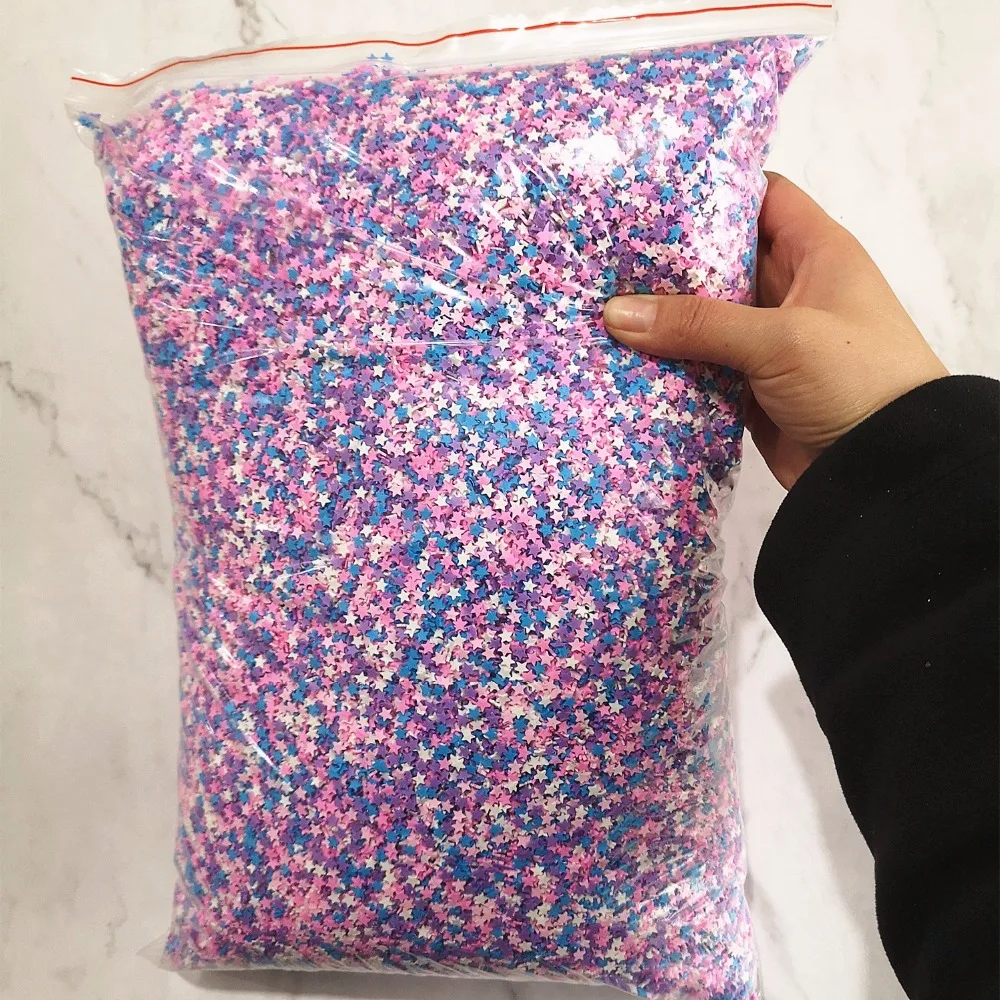 1KG 27 colors Wholesale Slime Clay Sprinkles Filler DIY Supplies Candy Fake Cake Dessert Mud Decoration Toys Accessories